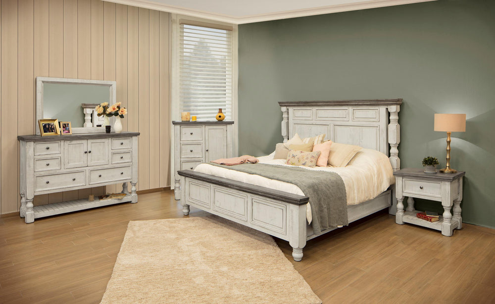 Stone-5 Drawer 1 Door Gentleman Chest