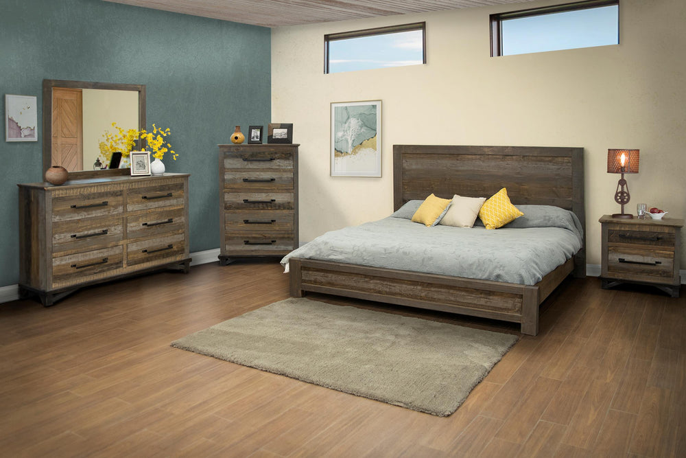 Loft Brown-Cajonera, 5 cajones