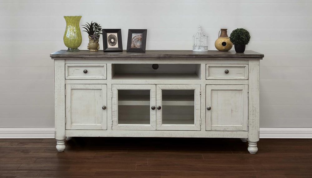Stone-2 Drawer 4 Doors 70" TV Stand
