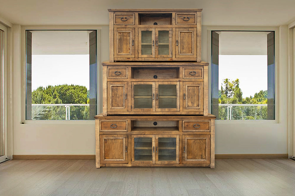 Montana-Stand para TV, 4 puertas y 2 cajones