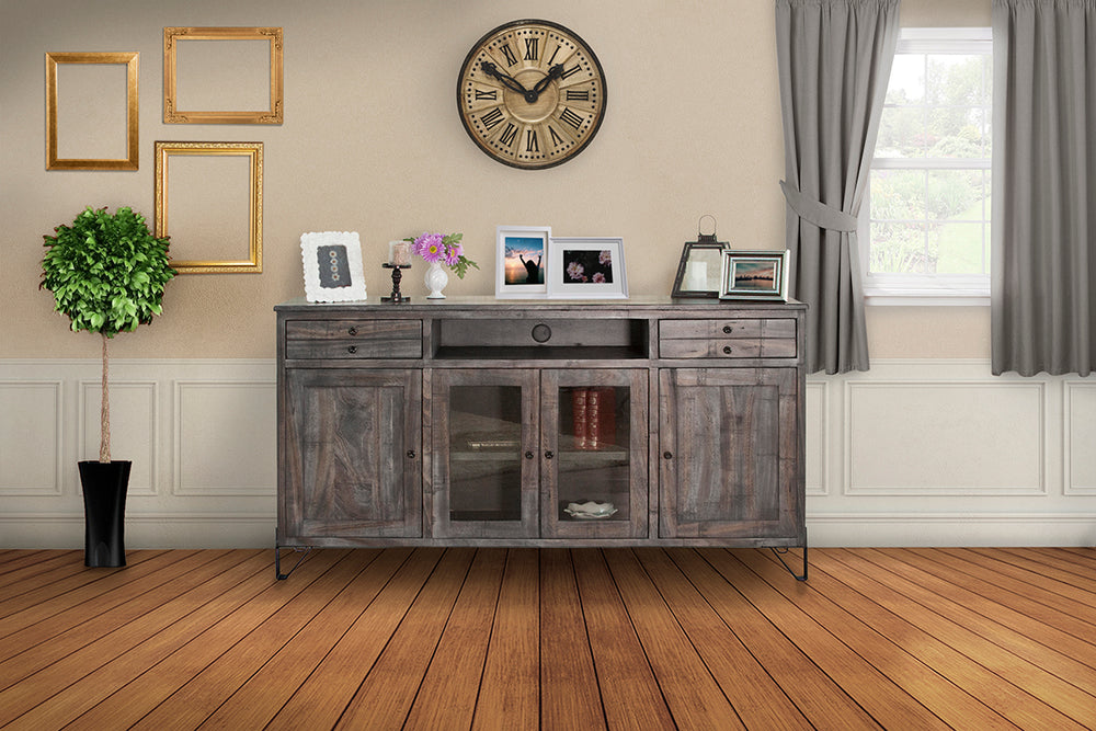 Moro-Stand para TV, 2 puertas y 2 cajones