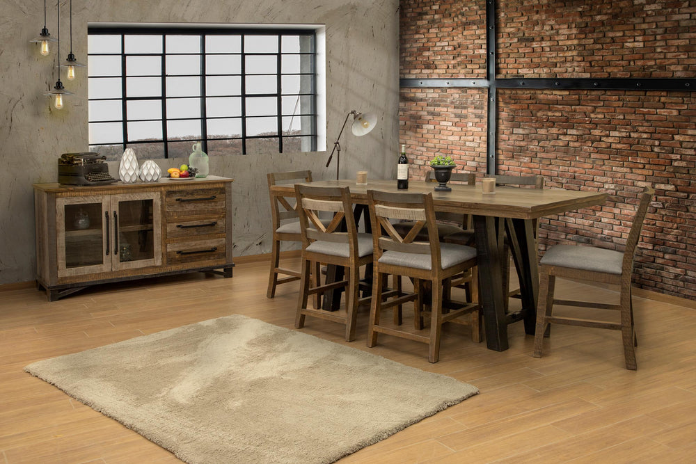 Loft Brown-Cubierta de comedor