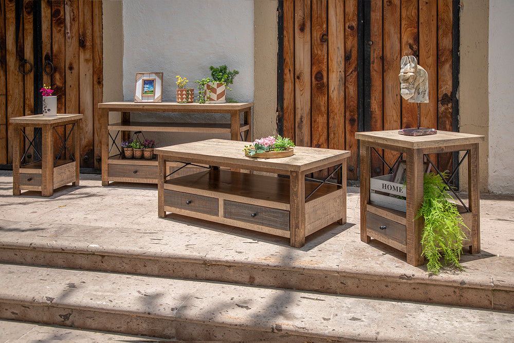 Andaluz-Mesa auxiliar, 1 cajon