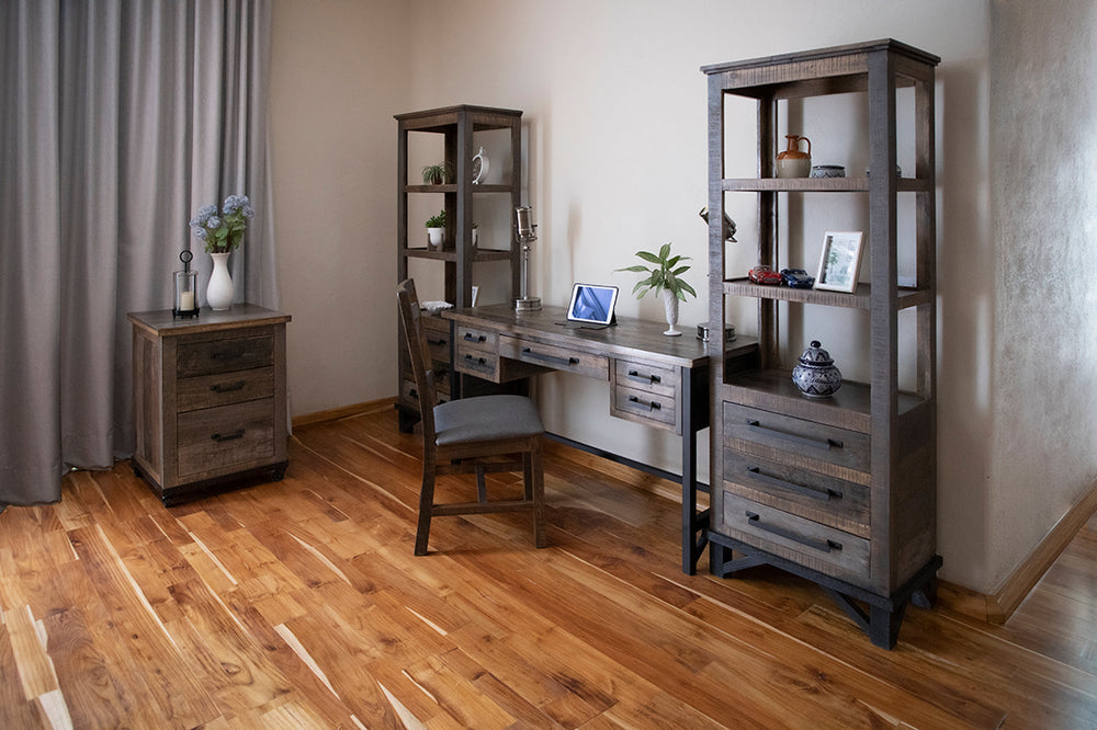 Loft Brown-3 Drawer File (fits letter & legal size)