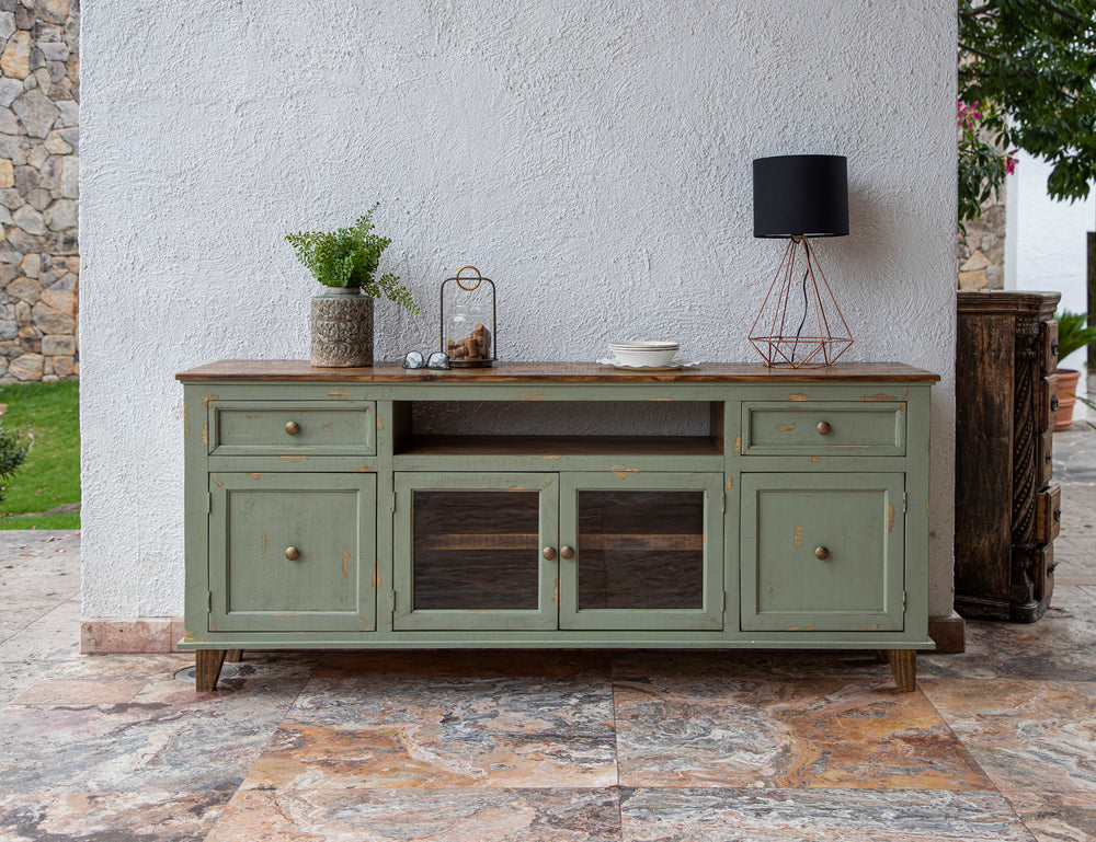 Toscana-Mesa lateral, 4 puertas, 2 cajones