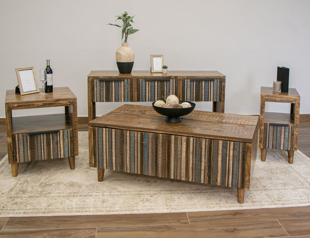 Tiza-Mesa de centro, tapa elevable
