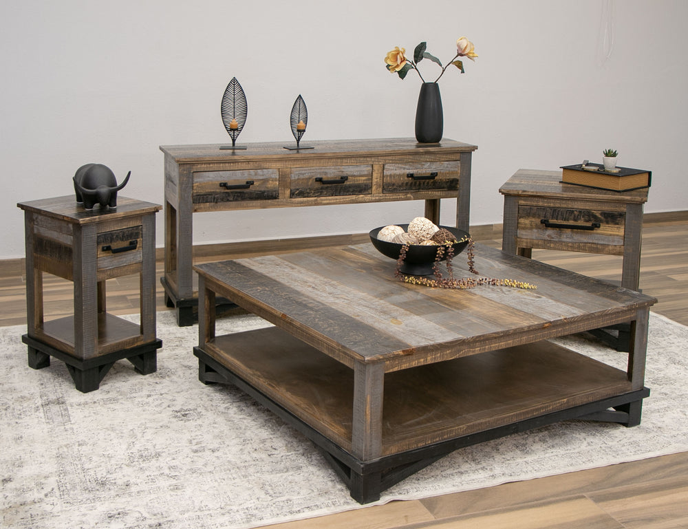 Loft Brown-45" Mesa de centro