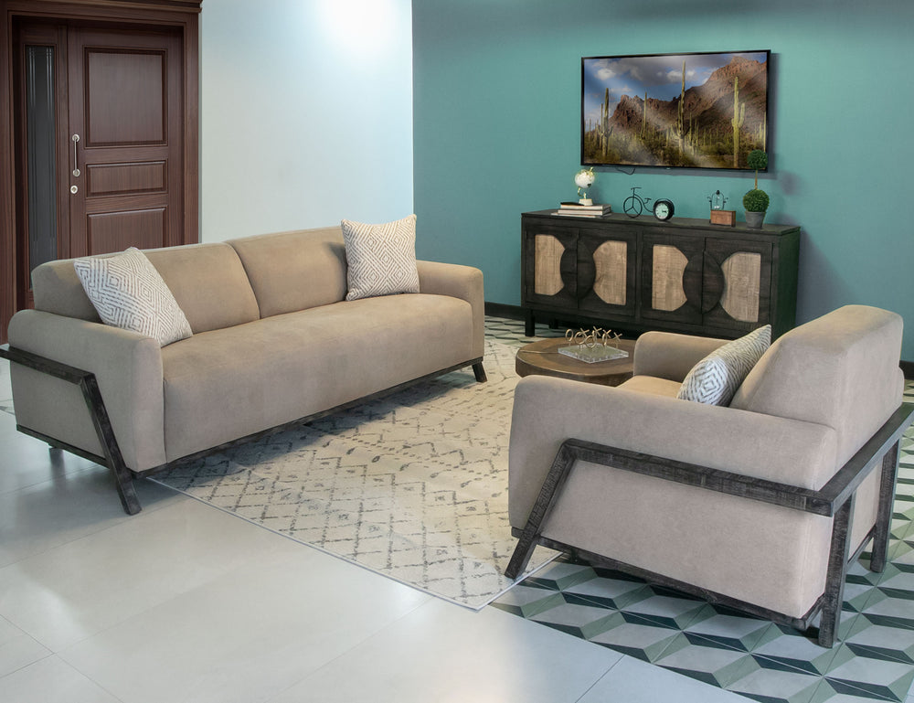 Fika-Wooden Frame & Base, Sofa