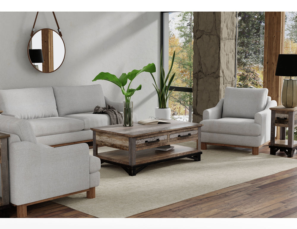 Olimpia-Wooden Frame & Base, Sofa