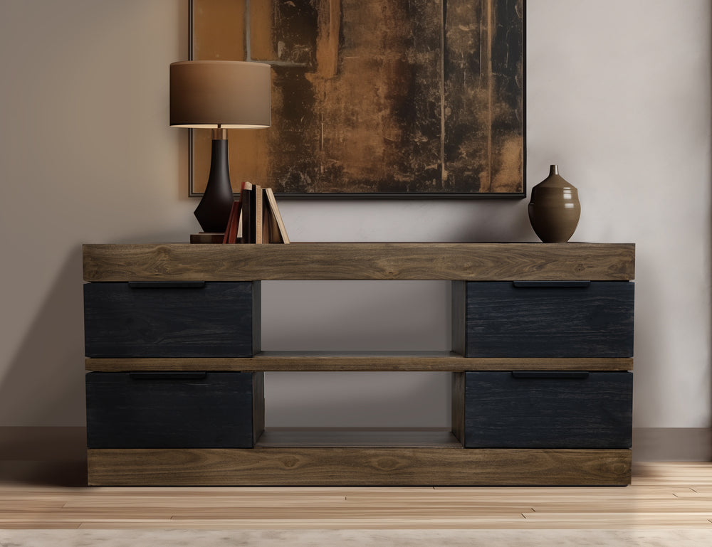 Tuxedo-4 Drawer TV Stand