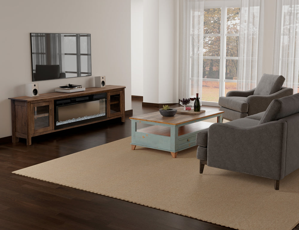 Olimpia-2 Door Fireplace TV Stand