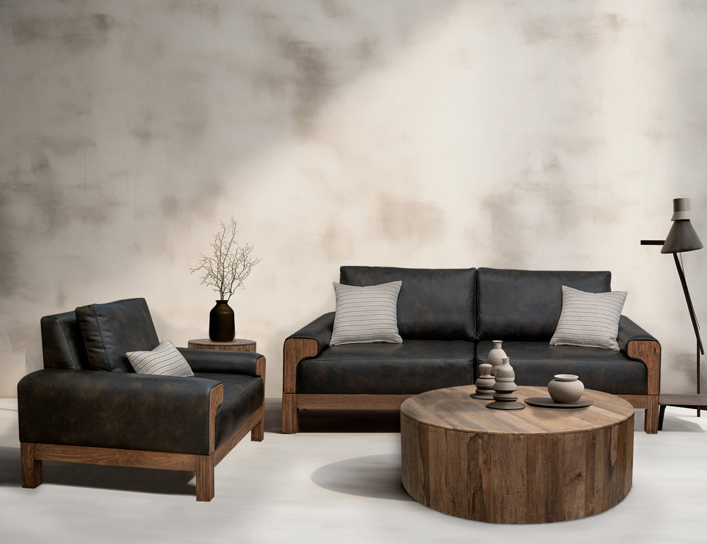 Sedona-Estructura y base de madera, Loveseat