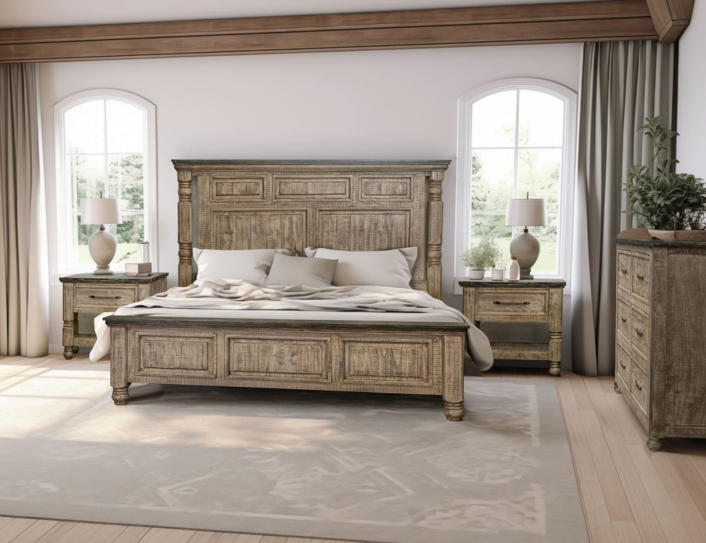 Natural Stone-1 Drawer Nightstand