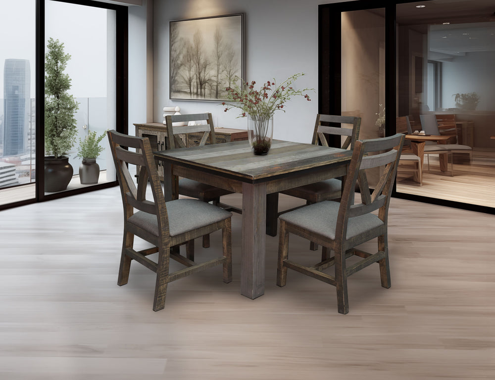 Loft Brown-Mesa comedor 42"