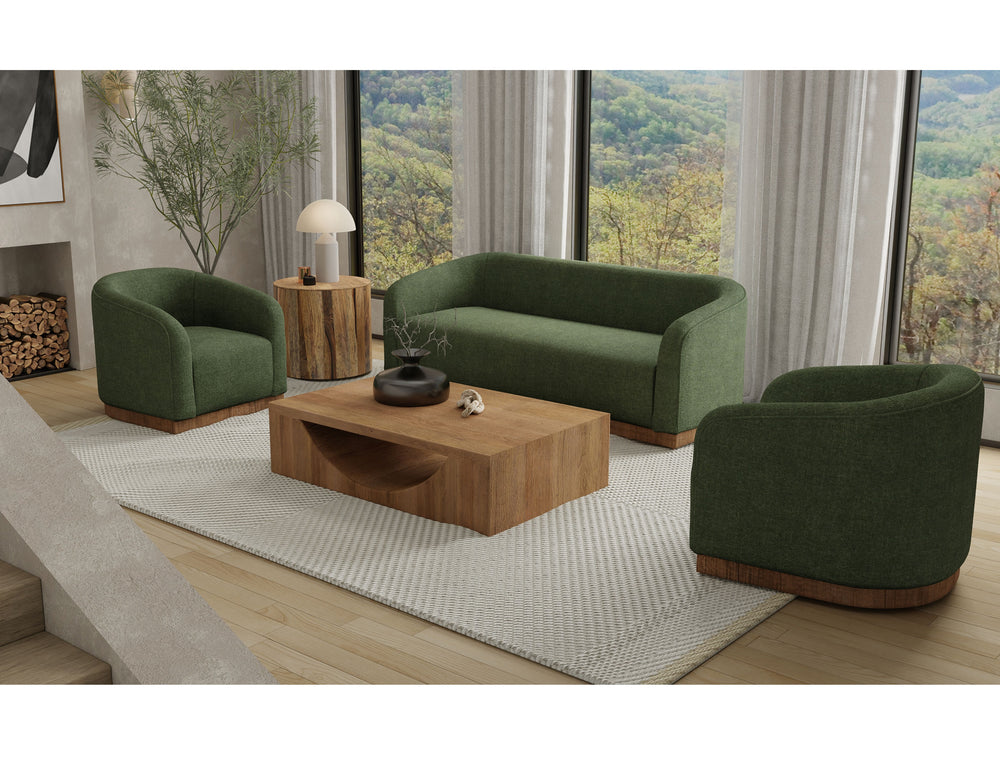 Suomi-Estructura y base de madera, Loveseat