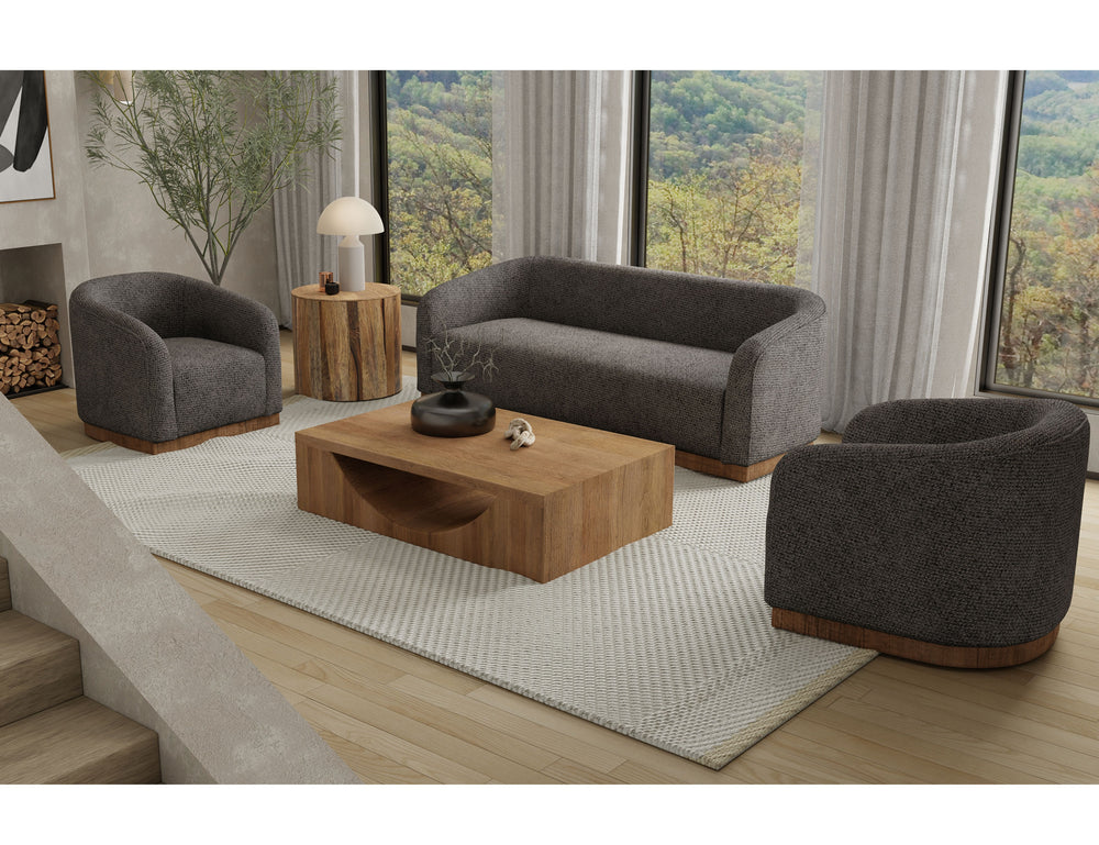 Suomi-Estructura y base de madera, Loveseat