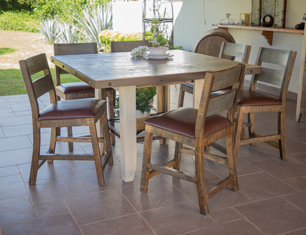Antique Multicolor-Silla tapizada