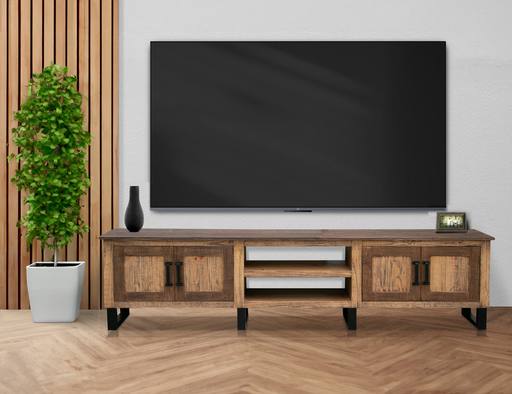 Olivo-4 Door 93" TV Stand