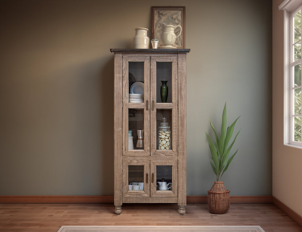 Natural Stone-4 Door Cabinet