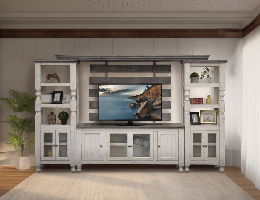 Stone-4 Door TV Stand for Wall Unit