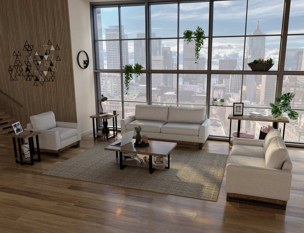 Mita-Metal & Wood Base, Sofa
