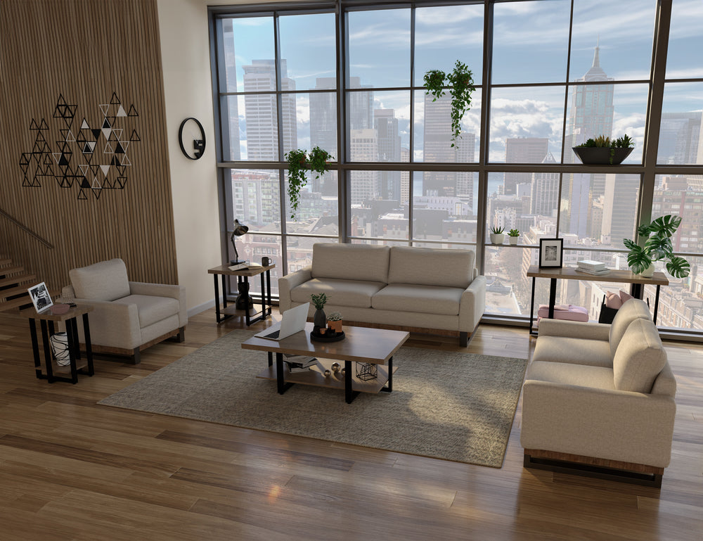 Mita-Metal & Wood Base, Sofa