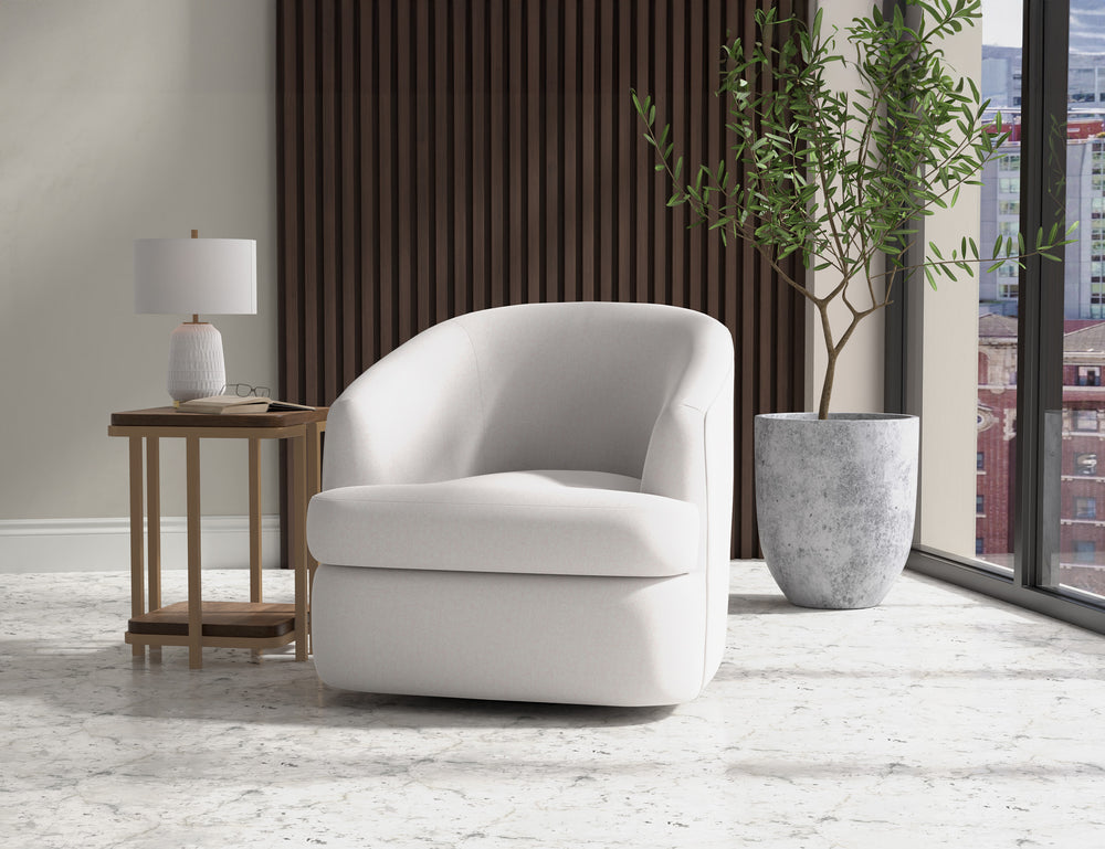 Tumbi-Silla decorativa giratoria de 360 grados, estructura de madera y base de metal
